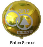 Ballon rond or