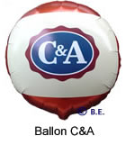Ballon bleu blanc rouge C&A