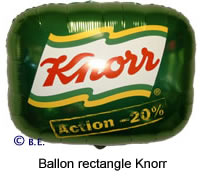 Le ballon rectangulaire qui vole Knor