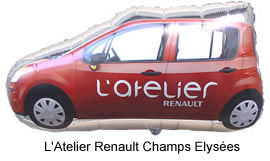 Ballon voiture Renault