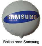 Ballon gonflable à l'hélium Samsung