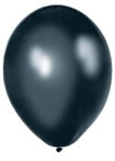Ballon noir brillant